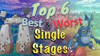 Top 6 Best and Worst Single Stage Pokémon