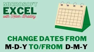 Convert MDY to DMY in Excel with Ease