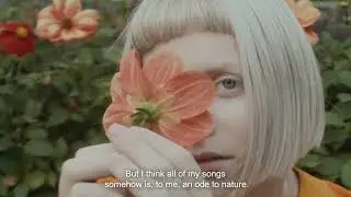 AURORA for Vogue Scandinavia (@voguescandinavia) Making Film.