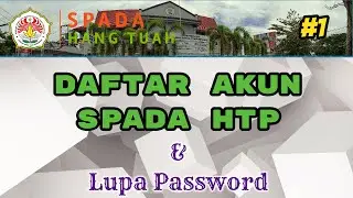 #1. Membuat Akun SPADA Hang Tuah