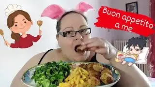 MUKBANG: MEATBALLS-FRENCH FRIES-CORN LEAF 👩‍🍳