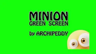 Minions Green Screen & Blue Screen - HD