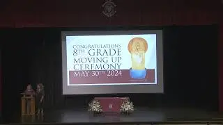 2024 8th Grade Moving Up Ceremony