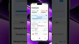 📊 Expense Tracker App in SwiftUI – Complete Finance App Tutorial with Dashboard & Analytics! 💸
