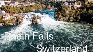 Rheinfall In Switzerland - River Rine In Fall - Mavic Air2s Cinematic