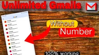 How to create Unlimited Gmail Account Without Phone Number no number very very problem 100% solve 