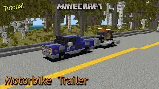 Minecraft: Motorbike Trailer | Tutorial