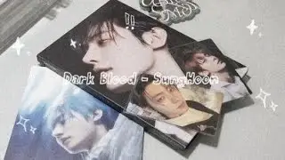 Dark blood album unboxing ₊˚ 🦢・₊