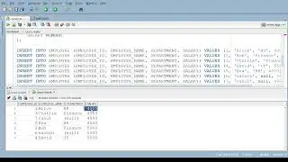 ORDER BY CLAUSE IN ORACLE | Order by with NULL | Order by with multiple columns | Descending order