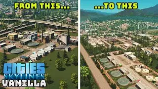 Completely OVERHAUL Your Starting Service Area in Vanilla Cities Skylines!