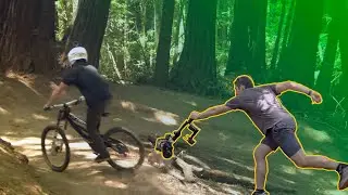 Ronin-S rigged to RED Weapon for Mountain Bike Shoot