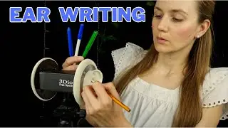 ASMR Actually Writing & Scribbling IN & ON Your Ears