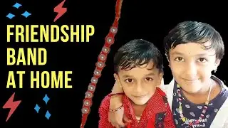 Friendship band making at home || how to make friendship band|| easy making friendship band at home