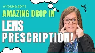 No More Coke Bottle Glasses - Lens Reduction Case Study | Vision Therapy