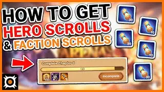 AFK Arena Guide - How To Get Common Hero Scrolls & Faction Scrolls