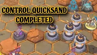 New Space Temple Walkthrough - Control Quick Sand - Infinite Magic Raid