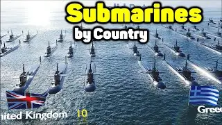 Submarine Fleet Strength by Country 2025