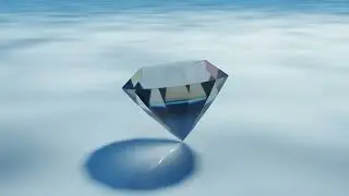 Diamond Light Reflection in Cycles | Blender Animation