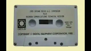 1985 Spring DECUS U.S. Symposium - tape P014