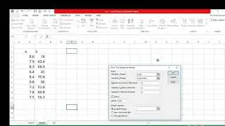 T test using data analysis tool pack in excel