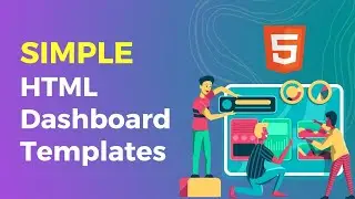 Simple HTML Dashboard Templates | HTML Admin Templates