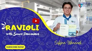 Ravioli with Sauce Pomodoro by Sofyan Wanandi
