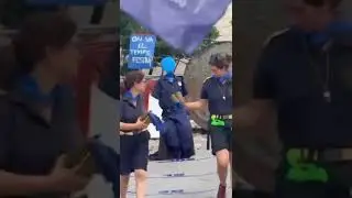 ❗ Taller de lanzamiento de cócteles molotov a "la policía" en las fiestas de Granollers