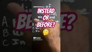 Before? #grammar #englishstream #speakenglish #learnenglish #ielts #englishlearning #ingles