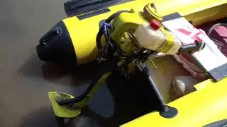 Лодочный мотор из бензопилы Урал