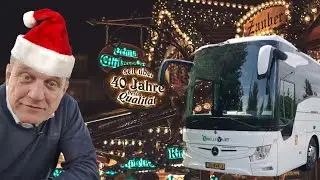 MET DE TOURINGCAR NAAR DE KERSTMARKT IN ESSEN ! POSEREN BIJ DE KUIP EN SMALLE STRATEN IN ROTTERDAM !