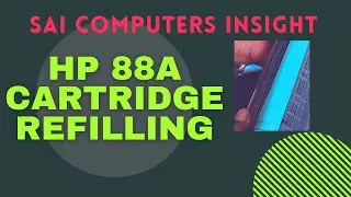 How to refill 88A cartrage in Tamil / HP Laserjet P1007,P1008 Toner Cartridge Refill