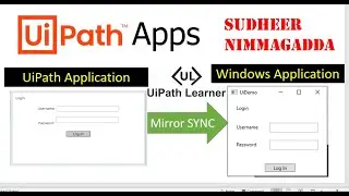 Mirror SYNC Windows Application to UiPath Apps - Where we do not have access outside of system