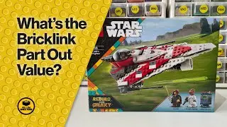 What's The Bricklink Part Out Value? : LEGO Star Wars - Jedi Bob's Starfighter 75388