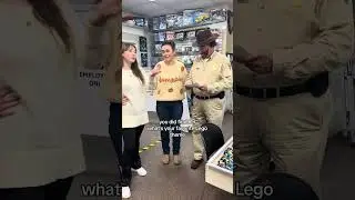 ARRESTED??? Noooooo!! #lego #halloween #costume #lego #legos #customer