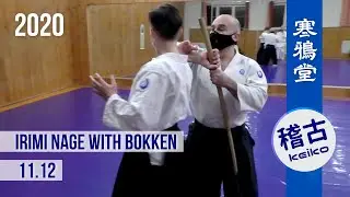 Irimi Nage With Bokken