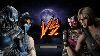 Mortal Kombat IX - Tag Ladder - Cyber Sub-Zero &  Kitana