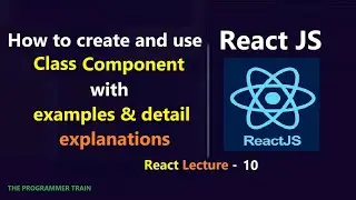 create class components in react | drawbacks of OOP | React Lecture 10 | 