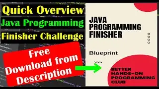 Download from Description | Java Program Finisher Challenges