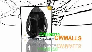 CWMALLS® Men's Sheepskin Jacket with Hood CW808370 | CWMALLS.COM