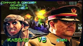 Stealth Challenge Hard #2 Prince Kassad vs General Kwai C&C Generals Zerohour