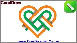 Heart Design in CorelDraw || CorelDraw tutorial || Computer Software Classes || Moin Tech Support||