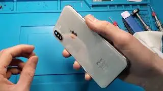 Iphone X Camera Glass replaceing / Замена стекла камеры