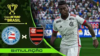 Bahia x Flamengo (28/08/2024) Copa do Brasil - EFootball 2024