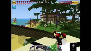 Playing Pixel Gun 3D w/ Gaming and Pooping