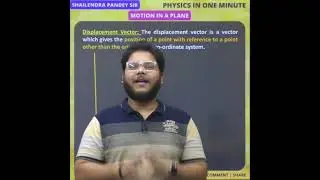 TRICK TO WRITE DISPLACEMENT VECTOR ❓ DISPLACEMENT VECTOR IN DETAIL 