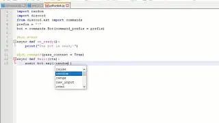 How to Make a Random Number Generator Discord Bot in Python 2018