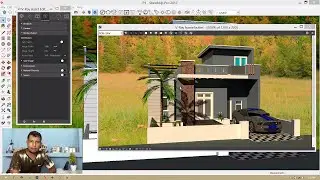 How to use Vray 3.4 in Google Sketchup for Rendering Tutorial Video in Hindi