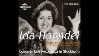 Ida Haendel Chausson Poeme