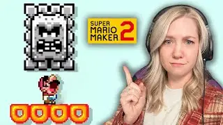 Donut PANIC: Surviving Kaizo, Sipping Coffee (SMM2) | Kaizo & Coffee