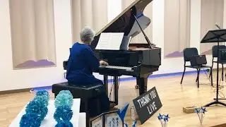 ベートーヴェン　ピアノソナタ8番「悲愴」第二楽章【福島房代 Thank you LIVE】くまぴあ